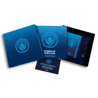 Manchester City ajándék doboz Calendar & Diary Musical 2027