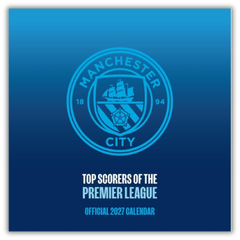 Manchester City ajándék doboz Calendar & Diary Musical 2027