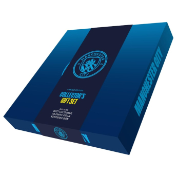 Manchester City ajándék doboz Calendar & Diary Musical 2027