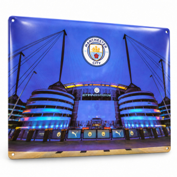 Manchester City fali tábla Large Stadium