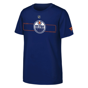 Edmonton Oilers gyerek póló NHL Authentic Pro Rink Short Sleeve Cotton