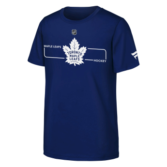 Toronto Maple Leafs gyerek póló NHL Authentic Pro Rink Short Sleeve Cotton