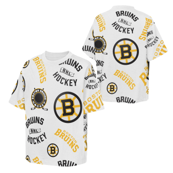 Boston Bruins gyerek póló NHL Unstoppable All Over Print Short Sleeve Elevated