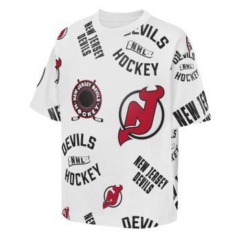 New Jersey Devils gyerek póló NHL Unstoppable All Over Print Short Sleeve Elevated