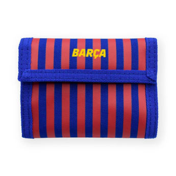FC Barcelona pénztárca Velcro Azul