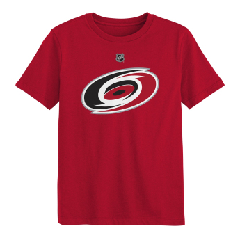 Carolina Hurricanes gyerek póló NHL Primary Logo Short Sleeve