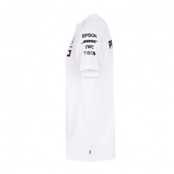 Mercedes AMG Petronas férfi póló white F1 Team 2018