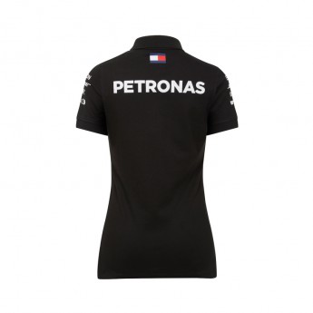 Mercedes AMG Petronas női galléros póló black F1 Team 2018