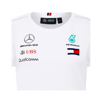 Mercedes AMG Petronas női póló white F1 Team 2018