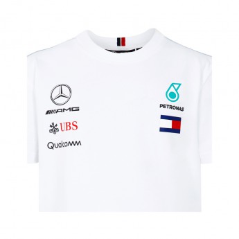 Mercedes AMG Petronas gyerek póló white F1 Team 2018