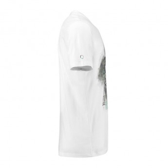 Mercedes AMG Petronas férfi póló Lewis Hamilton Helmet white F1 Team 2018