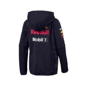 Red Bull Racing gyerek kapucnis pulóver Hoodie navy F1 Team 2018