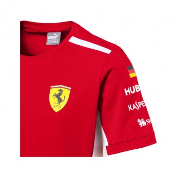 Puma Ferrari férfi póló Sebastian Vettel red F1 Team 2018