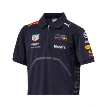 Puma Red Bull Racing gyerek galléros póló navy F1 Team 2018