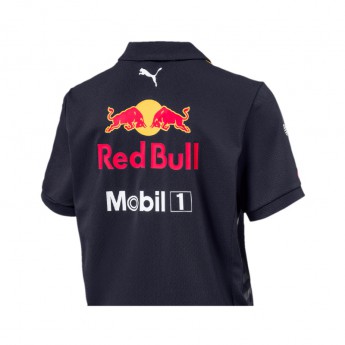 Puma Red Bull Racing gyerek galléros póló navy F1 Team 2018