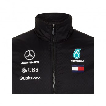 Mercedes AMG Petronas férfi kabát black Padded F1 Team 2018