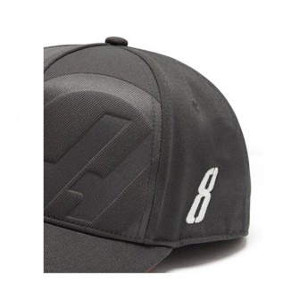 Haas F1 baseball sapka Grosjean grey 2018