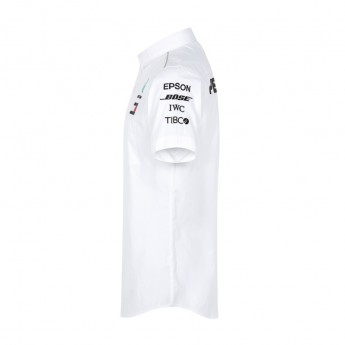 Mercedes AMG Petronas férfi ing white F1 Team 2018