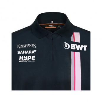 Force India férfi galléros póló blue Sahara F1 Team 2018