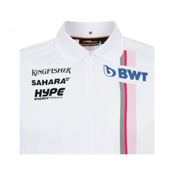 Force India pólóing white Sahara F1 Team 2018