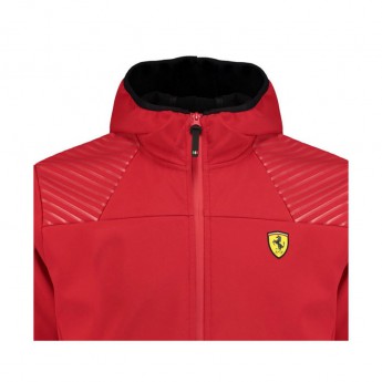 Ferrari férfi kapucnis kabát softshell SF red F1 Team 2018