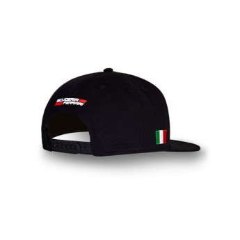 Ferrari baseball flat sapka Brim SF Black F1 Team 2018