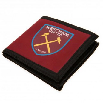 West Ham United nylonból készült pénztárca Canvas Wallet