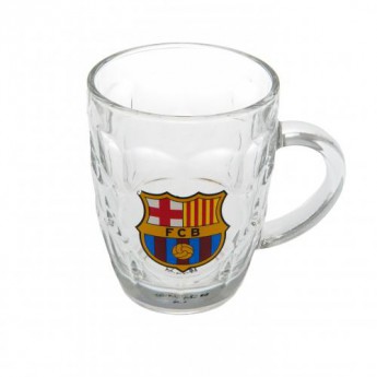 FC Barcelona poharak Glass Tankard