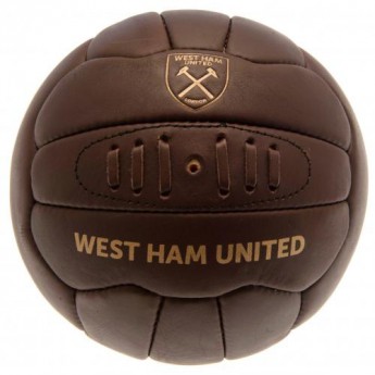 West Ham United futball labda Retro Heritage Football - size 5