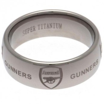 FC Arsenal gyűrű Super Titanium Large