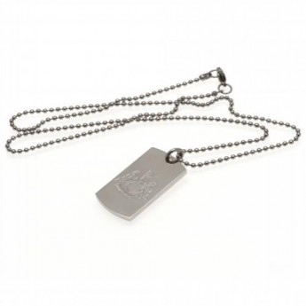 Newcastle United nyaklánc dögcédulával Engraved Dog Tag & Chain