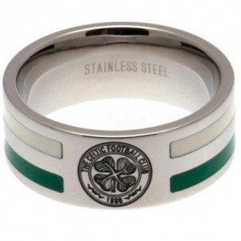FC Celtic gyűrű Colour Stripe Ring Large