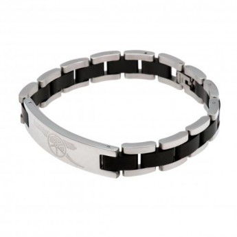 FC Arsenal karkötő Black Inlay Bracelet