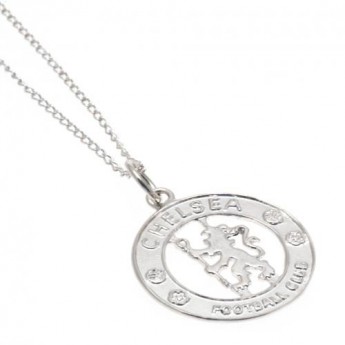 FC Chelsea nyaklánc medállal Sterling Silver Pendant & Chain CR