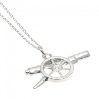 FC Arsenal nyaklánc medállal Silver Pendant & Chain GN