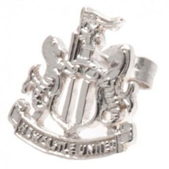 Newcastle United fülbevaló Sterling Silver Stud Earring