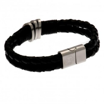 FC Celtic bőr karkötő Leather Bracelet