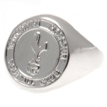 Tottenham gyűrű Silver Plated Crest Ring Small