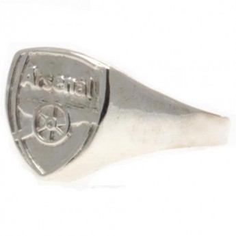 FC Arsenal gyűrű Silver Plated Crest Medium