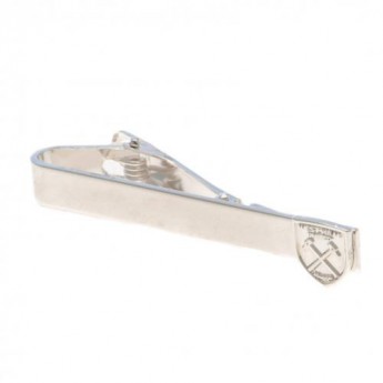 West Ham United nyakkendő tű Silver Plated Tie Slide