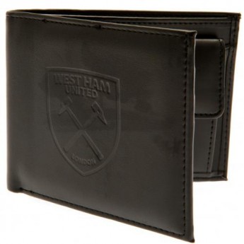 West Ham United technikai bőr pénztárca Debossed Wallet