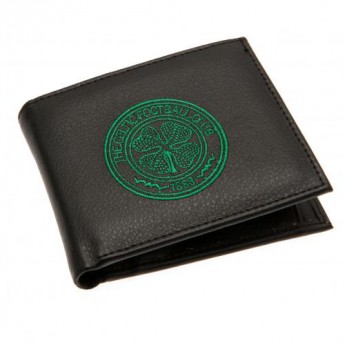 FC Celtic technikai bőr pénztárca Embroidered Wallet