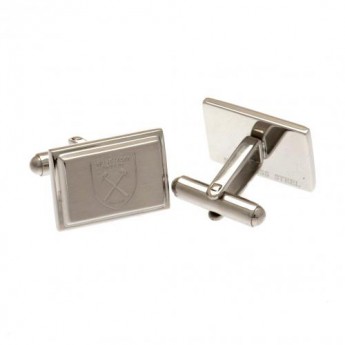 West Ham United mandzsettagomb Stainless Steel Cufflinks