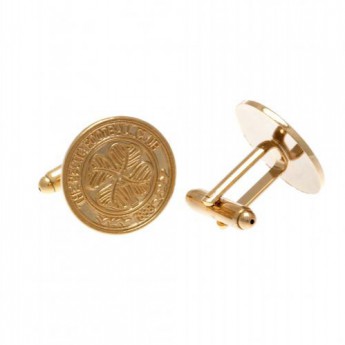 FC Celtic mandzsettagomb Gold Plated Cufflinks