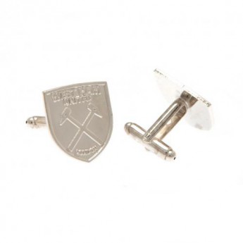 West Ham United mandzsettagomb Silver Plated Cufflinks CR