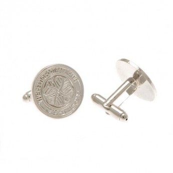 FC Celtic mandzsettagomb Silver Plated Cufflinks CR