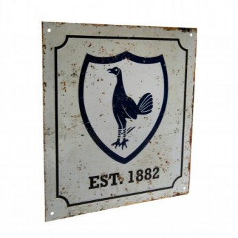 Tottenham fali tábla Retro Logo Sign