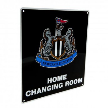 Newcastle United fém tábla Home Changing Room Sign