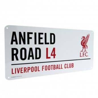 FC Liverpool fali tábla Street Sign