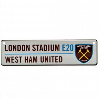 West Ham United ablak matrica Window Sign